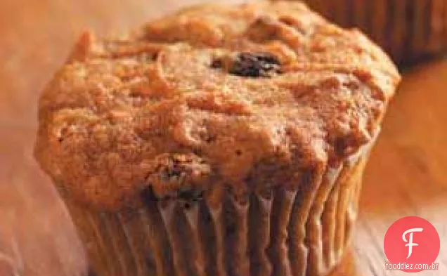 Muffins De Farelo De Cenoura