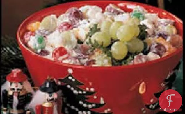 Salada de frutas com Marshmallows