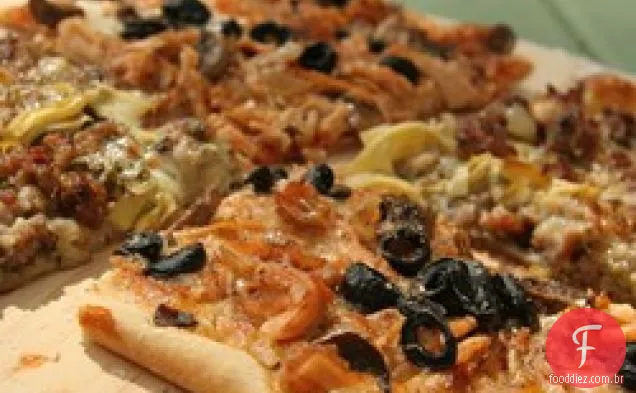Praças Para Pizzas Vegetais