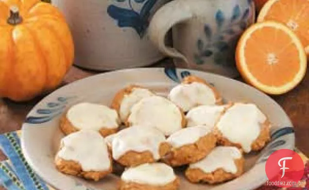 Biscoitos De Especiarias De Abóbora