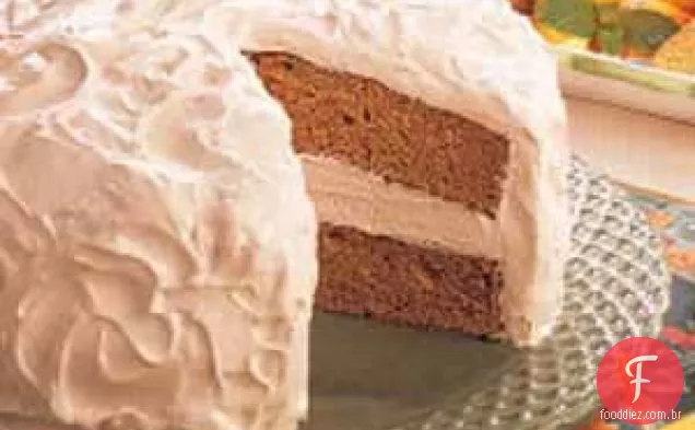 Bolo De Especiarias Com Creme De Leite