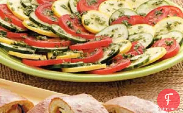 Salada Em Mosaico