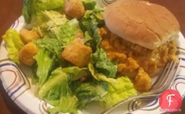Buffalo Chicken Sloppy Joes