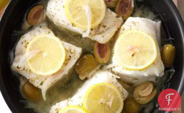 Bacalhau Recheado Com Azeitonas