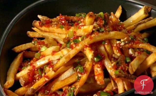 Batatas Fritas De Rua Asiáticas
