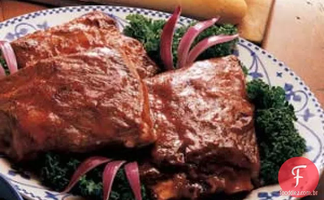 Costelas tenras e picantes