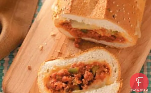 Salsicha Saudável Stromboli