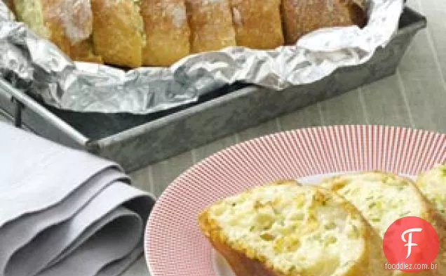 Pão De Alho De Cebolinha