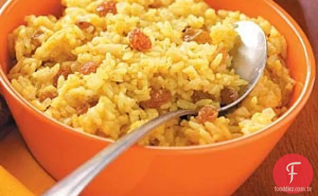 Arroz Com Especiarias Douradas
