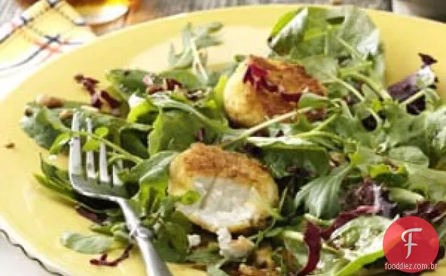 Salada De Noz-Pecã E Queijo De Cabra