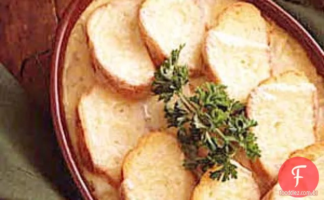 Caçarola De Cebola Com Queijo