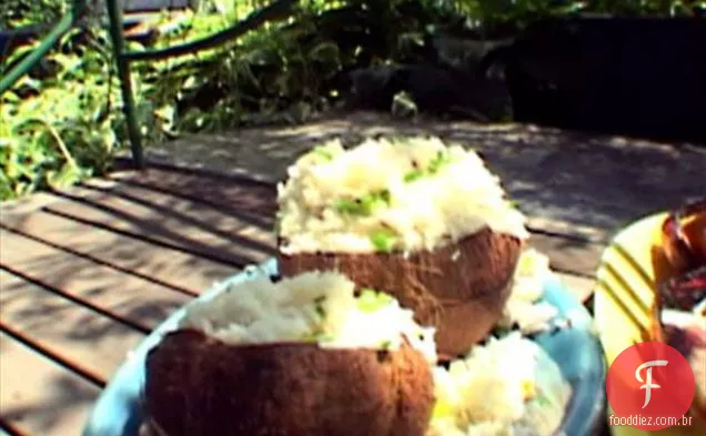 Salada De Arroz Basmati De Coco-Caju