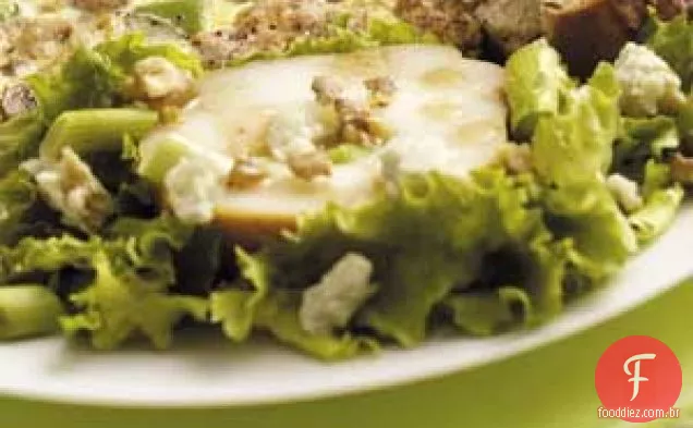 Salada De Pêra Com Queijo Azul