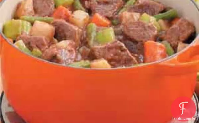 Ensopado De Carne No Forno