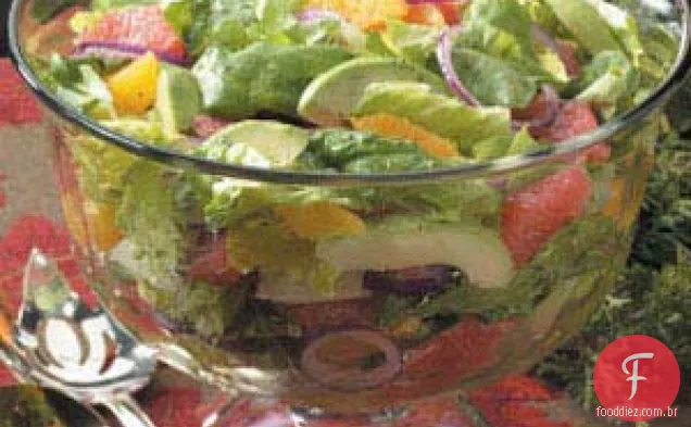 Salada De Abacate Cítrico