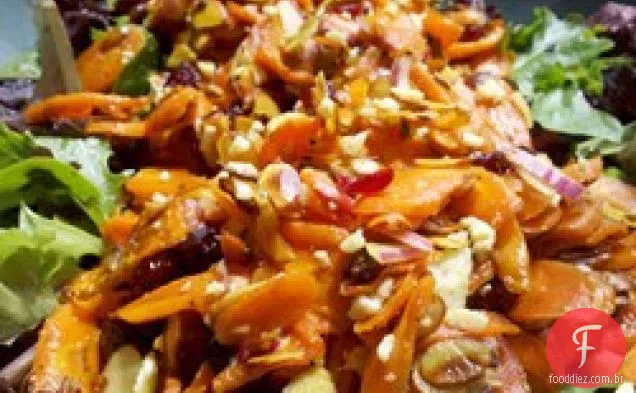 Salada De Cenoura Assada