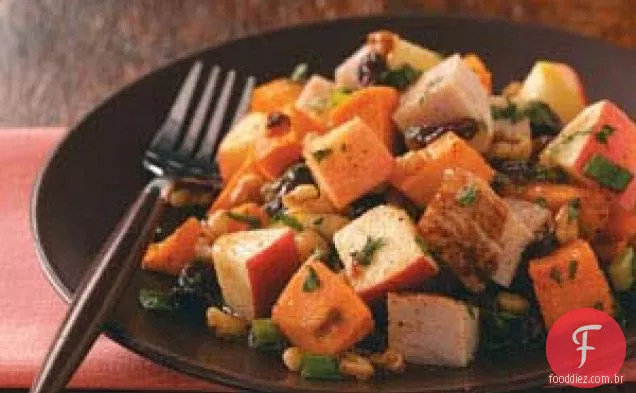 Salada Da Colheita Do Outono