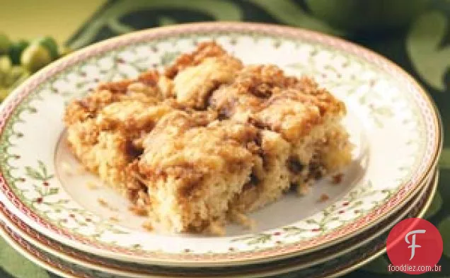Bolo De Café Com Nozes E Canela