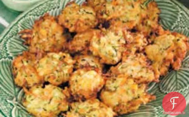 Bolinhos De Abobrinha De Cenoura