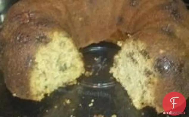 Bolo De Chocolate de Banana e noz (versão com menos açúcar)