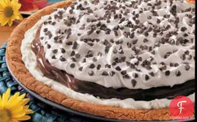 Chocolate Pudim Pizza