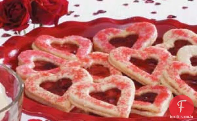 Sweetheart Coconut Cookies