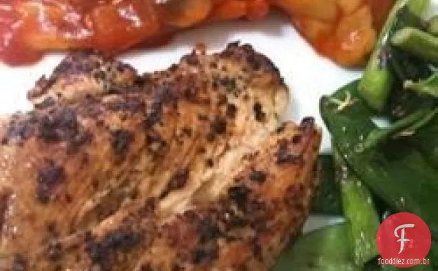 Frango Grelhado Com Limão E Pimenta