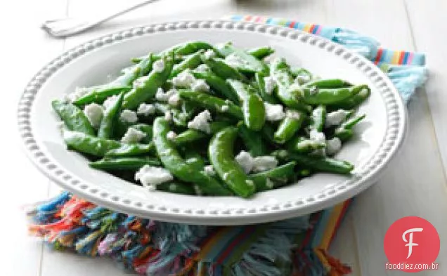 Salada De Ervilha Em Forma De Açúcar