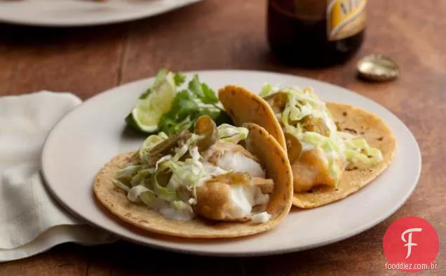 Tacos De Peixe Ao Estilo Baja