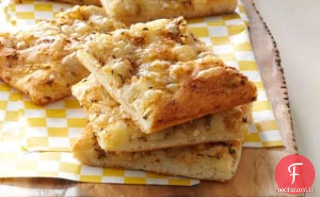 Pão Achatado Suíço E Cominho