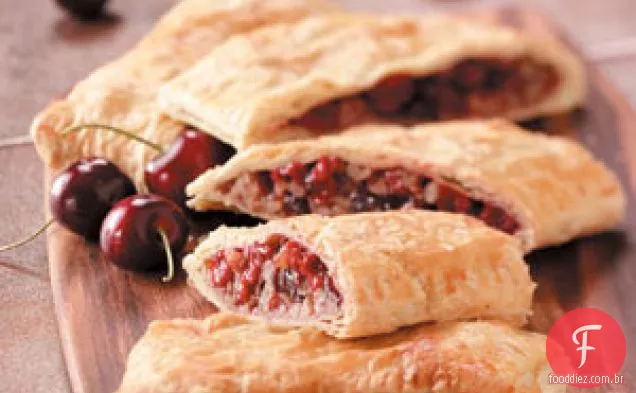Strudels De Cereja Fáceis