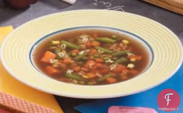 Sopa de legumes ABC