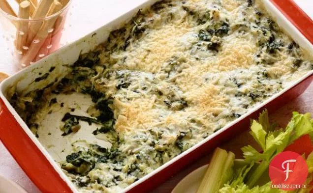 Gorgonzola Espinafre Alcachofra Dip