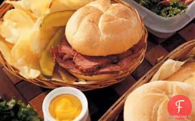 Sanduíches De Carne Enlatada Vitrificada