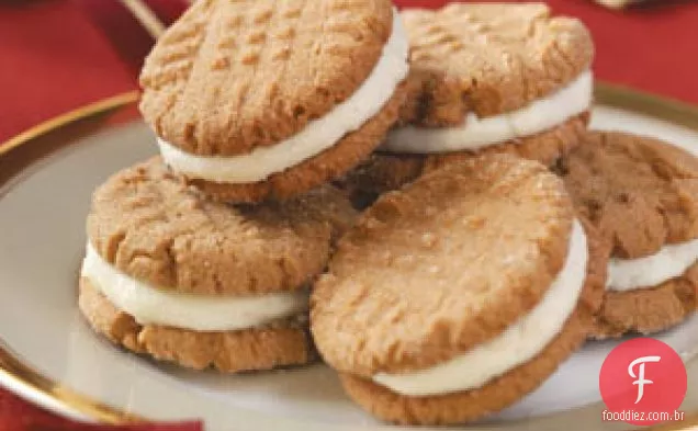 Biscoitos Ginger Creme Sandwich