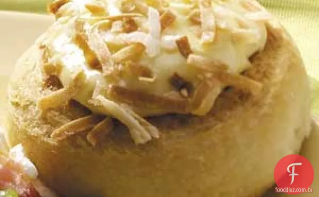 Anel De Bolo De Café Laranja