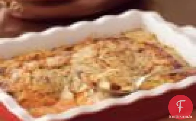 Gratinado De Raiz Vegetal Com Gruyère