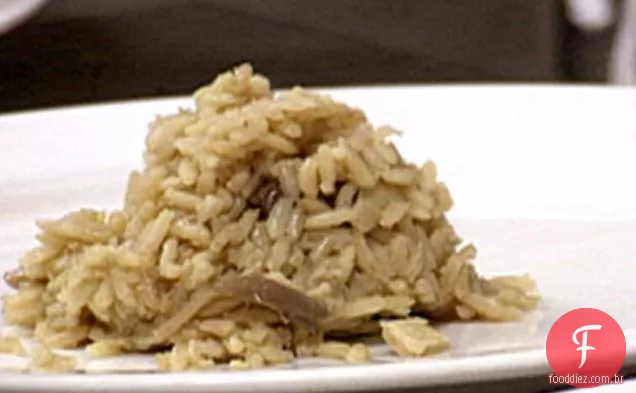 Arroz Selvagem Com Cogumelos