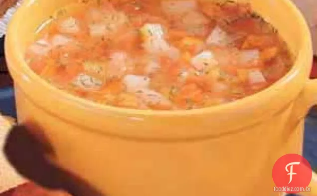 Sopa De Legumes Para Congelação