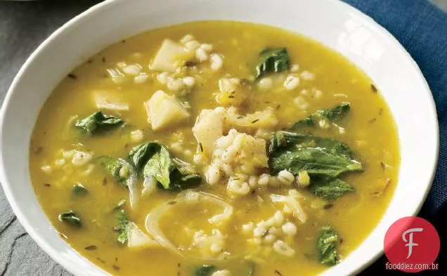 Sopa De Legumes De Inverno Nórdico