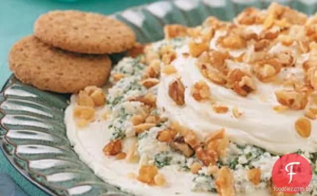 Pasta De Queijo Azul Em Camadas