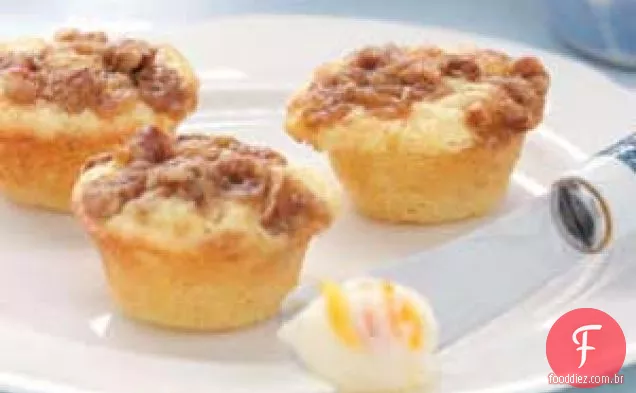 Muffins De Laranja Em Miniatura