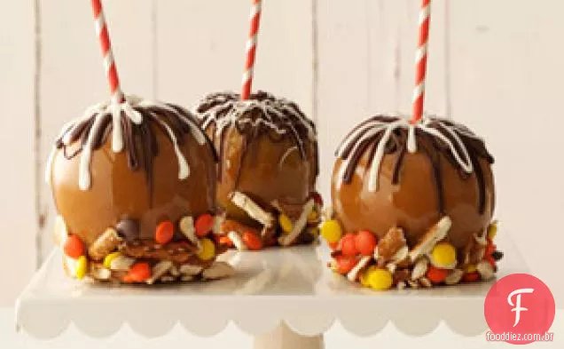 Maçãs Carameladas Gourmet