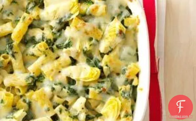 Espinafre - Alcachofra Rigatoni