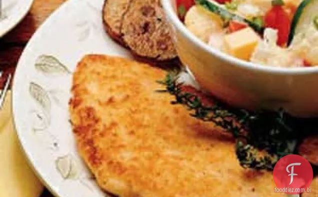 Frango Parmesão Crocante