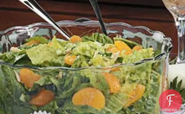 Salada De Espinafre Com Tangerina
