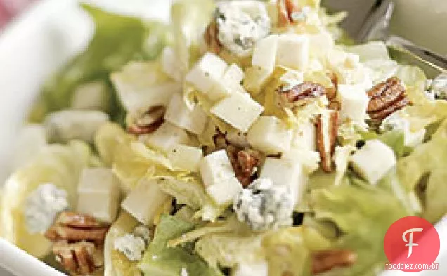Escarole Com Maçã Verde, Raiz De Aipo, Nozes Torradas E Azul C