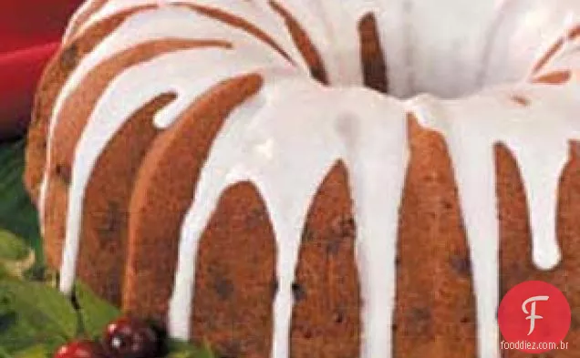 Bolo Bundt De Maçã E Passas