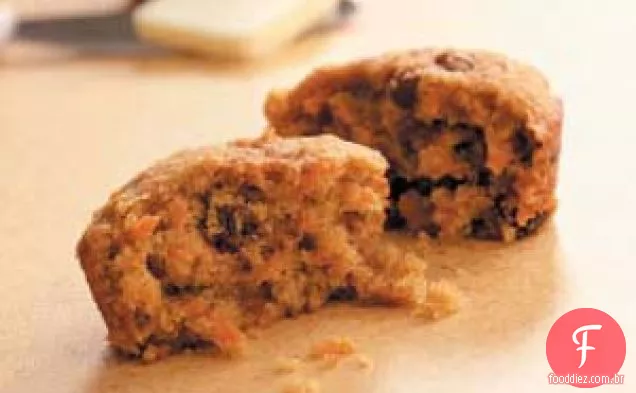 Muffins De Cenoura De Trigo Integral