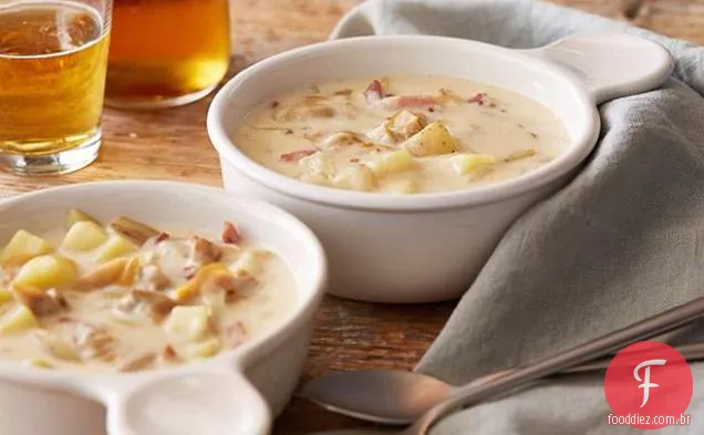 Sopa De Moluscos Da Nova Inglaterra